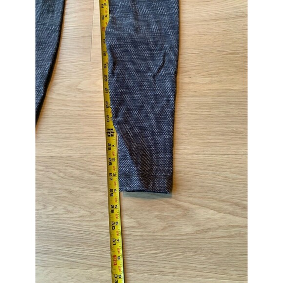 Lululemon Wunder Under Low-Rise Tight 28" Luon Variegated Knit Heathered Black - Picture 11 of 11
